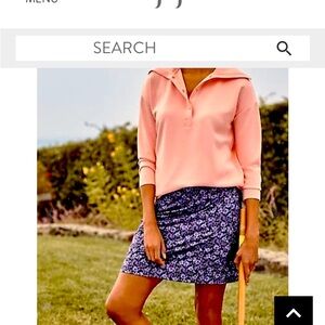 J Jill flowered skort